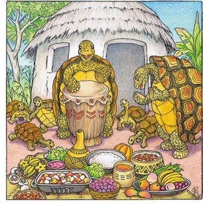  Why Did Tortoise Carry His House on His Back? – A Timeless Nigerian Folktale Exploring Ambition and Consequences!